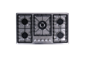 Beetro Kitchen Hob 24(Mas-524) 5 BRN S.Steel (Sabaf)