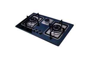 Beetro Kitchen Hob (Mas-35) 3 BRN BK Steel (Sabaf)