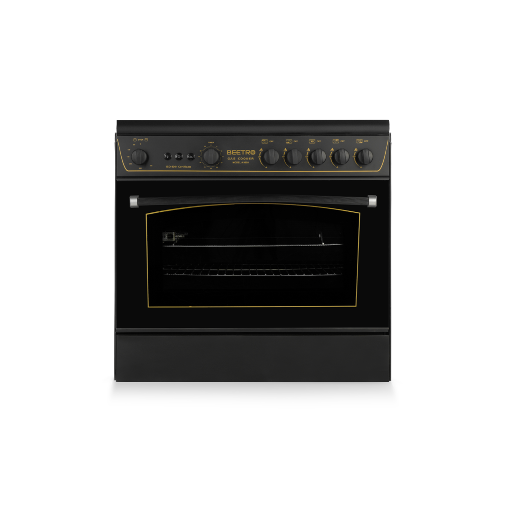 Cooking Range 34" (WB-9999) 5 BRN GLS Top S.Door (Timer)