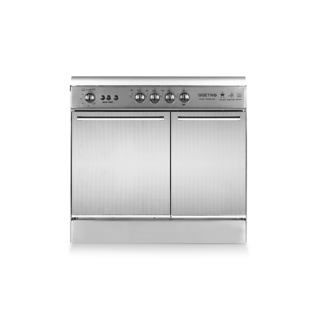 Cooking Range 34" (WB-6002) 3 BRN GLS Top D.Door
