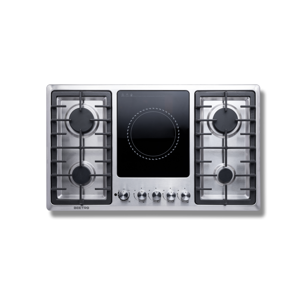 Kitchen Hob (ND-3454-42 SS) 5 BRN Hybrid