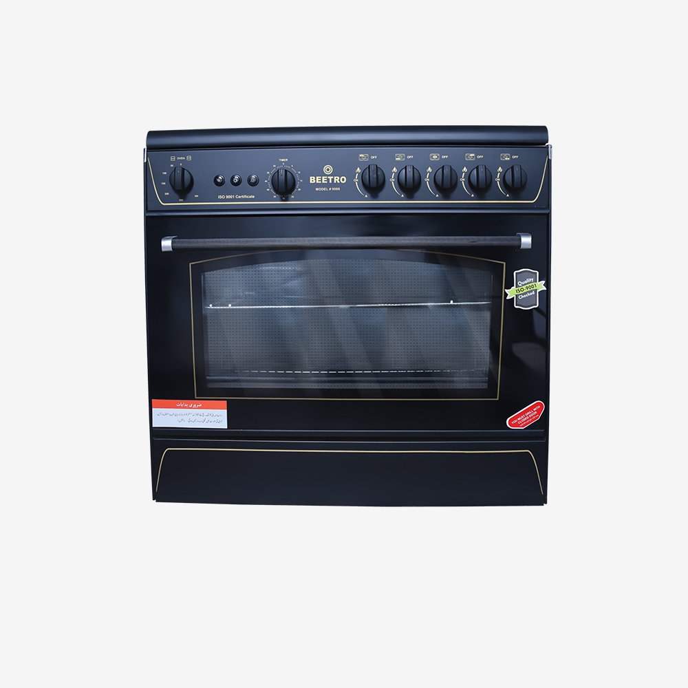 Beetro Cooking Range 34 (WB-9999) 5 BRN GLS Top S.Door (Timer)