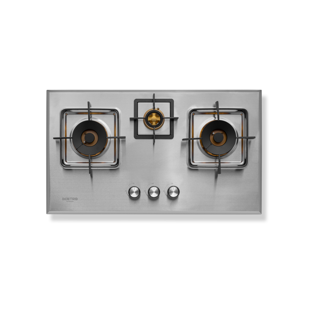 Kitchen Hob (ND-3135-22 SS) 3 Brn (Safety)